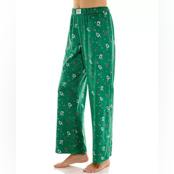 Roudelain Women's Velour Open Leg Pull-On Pajama Pants - Picture 5 of 6